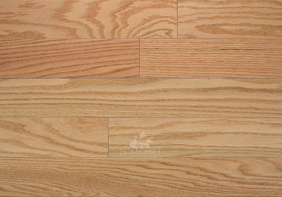 Somerset, Color Strip Solid, Natural Red Oak 3 1/4"